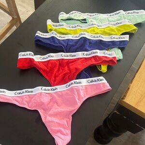 5 pack Calvin Klein thong